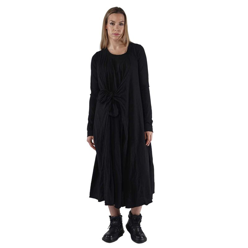 Rundholz Tie Front Long Sleeve Dress image number 0